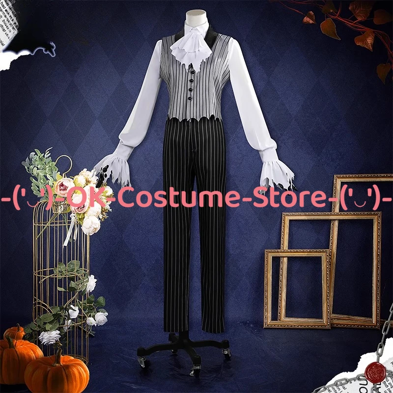 [حجم مخصص] أزياء Twisted Wonderland Skully التأثيرية أزياء الهالوين لحدث لعبة شخصية الزي بدلة موحدة لحفلات الكرنفال