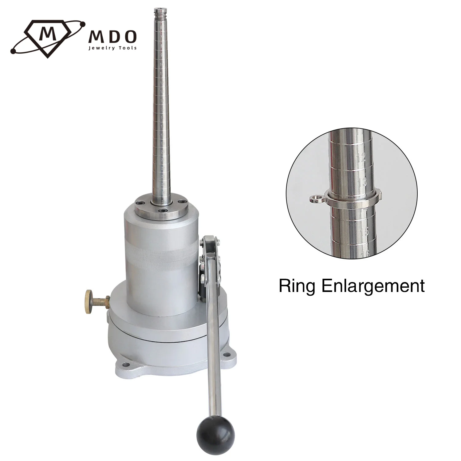 أداة تمديد الحلقة الهيدروليكية اليدوية أداة تعديل حجم الحلقة أداة تمديد الحلقة لآلة صنع المجوهرات #6