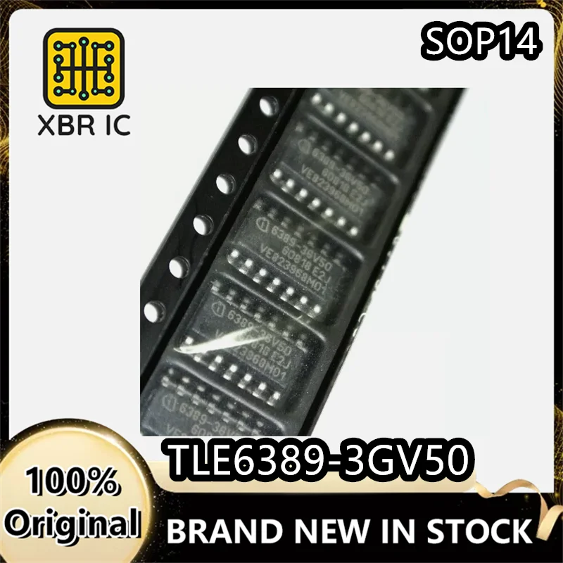 

(10/30 pieces) 6389-3GV50 TLE6389-3GV50 SOP14 Mercedes-Benz instrument power supply voltage regulator IC chip New original