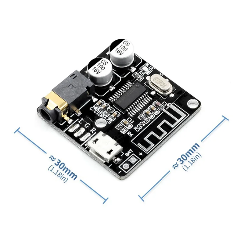 Bluetooth Audio Ontvanger Board Bluetooth 4.1 Bt5.0 Pro XY-WRBT Mp3 Lossless Decoder Board Draadloze Stereo Muziekmodule Met Hoesje