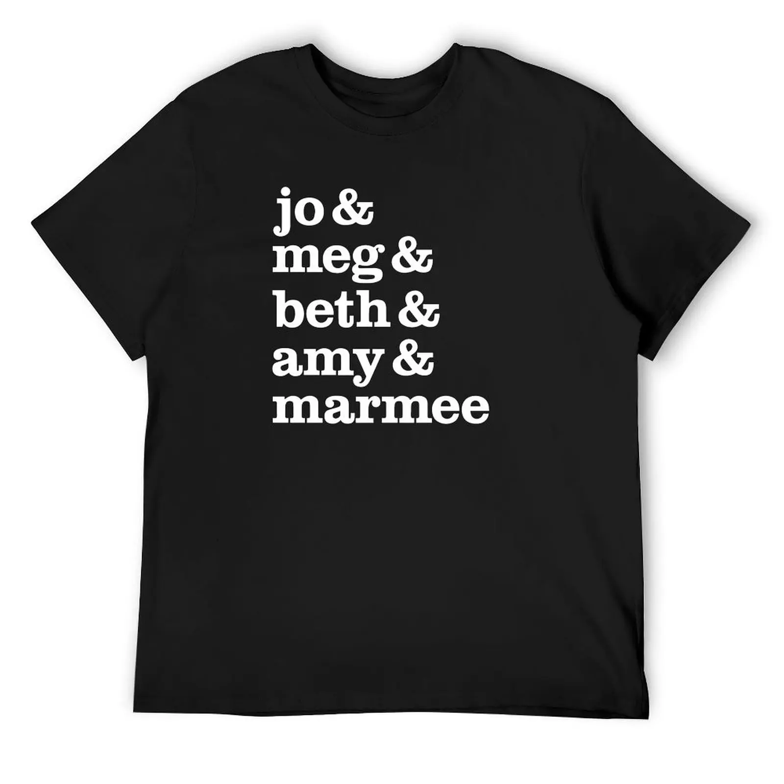 

Jo & Meg & Beth & Amy Marmee T-Shirt basketball graphic tees shirts graphic tee customizeds mens graphic t-shirts hip hop