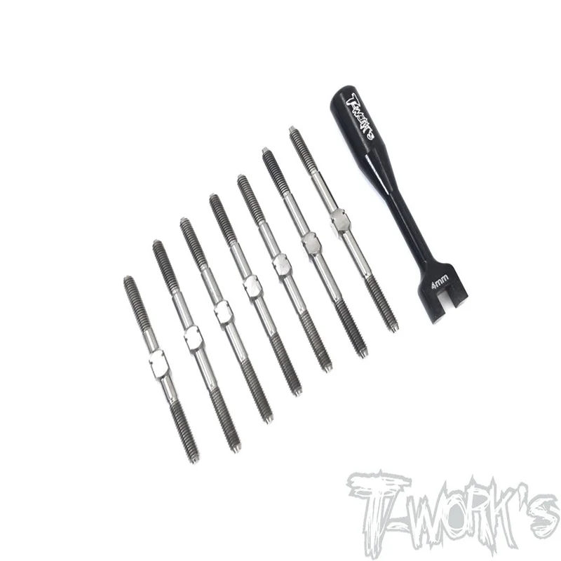 Original T works TB-186 64 Titanium Turnbuckle Set ( For Team Associated RC10 B74 ) Rc part