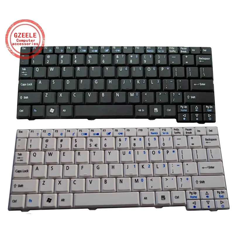 

Новинка для ACER Aspire One D150 D250 KAV10 KAV60 A110 KAV60 KAVA0 D150 ZG5 ZG8 523H P531H строгая английская клавиатура