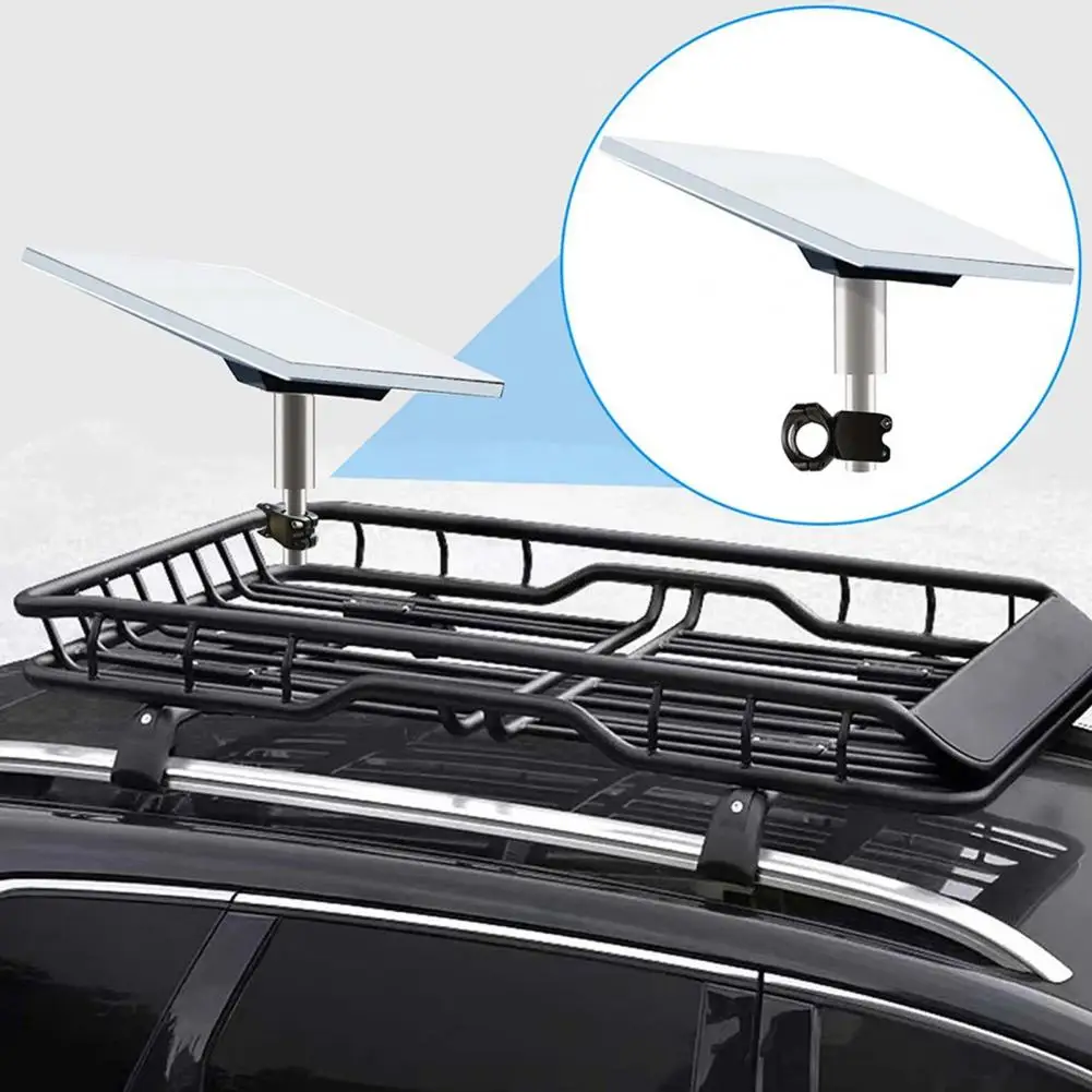 Rv Ladder Rack Bracket Roof Mounting Kit for Starlink Mini Weather Resistant Rv Ladder Tubing Holder Pole Clamp Easy for Secure