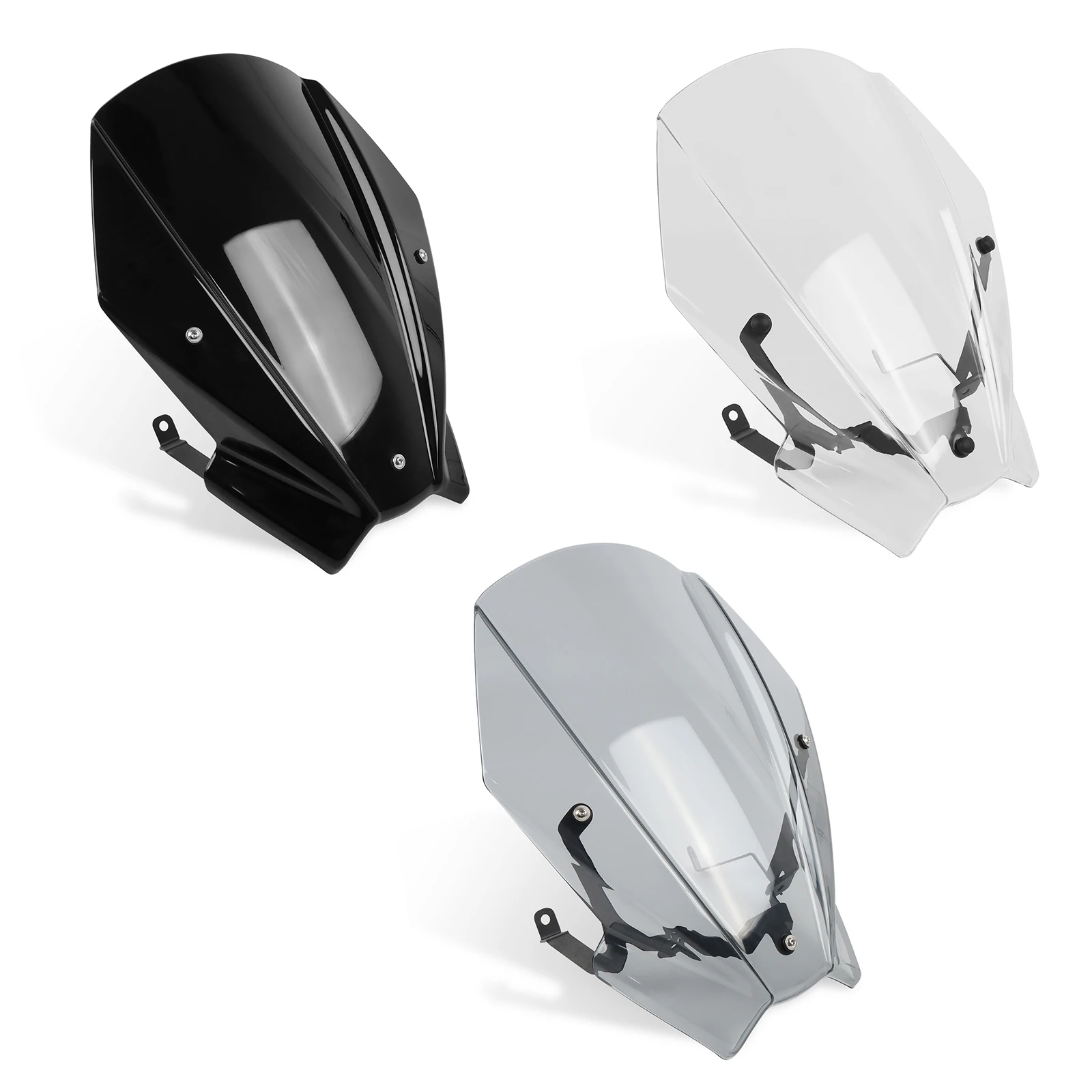 For Honda CB500 CB 500 Hornet CB500F 2024 2025 Motorcycle Touring Windshield Windscreen Screen Bubble Double Wind Deflector