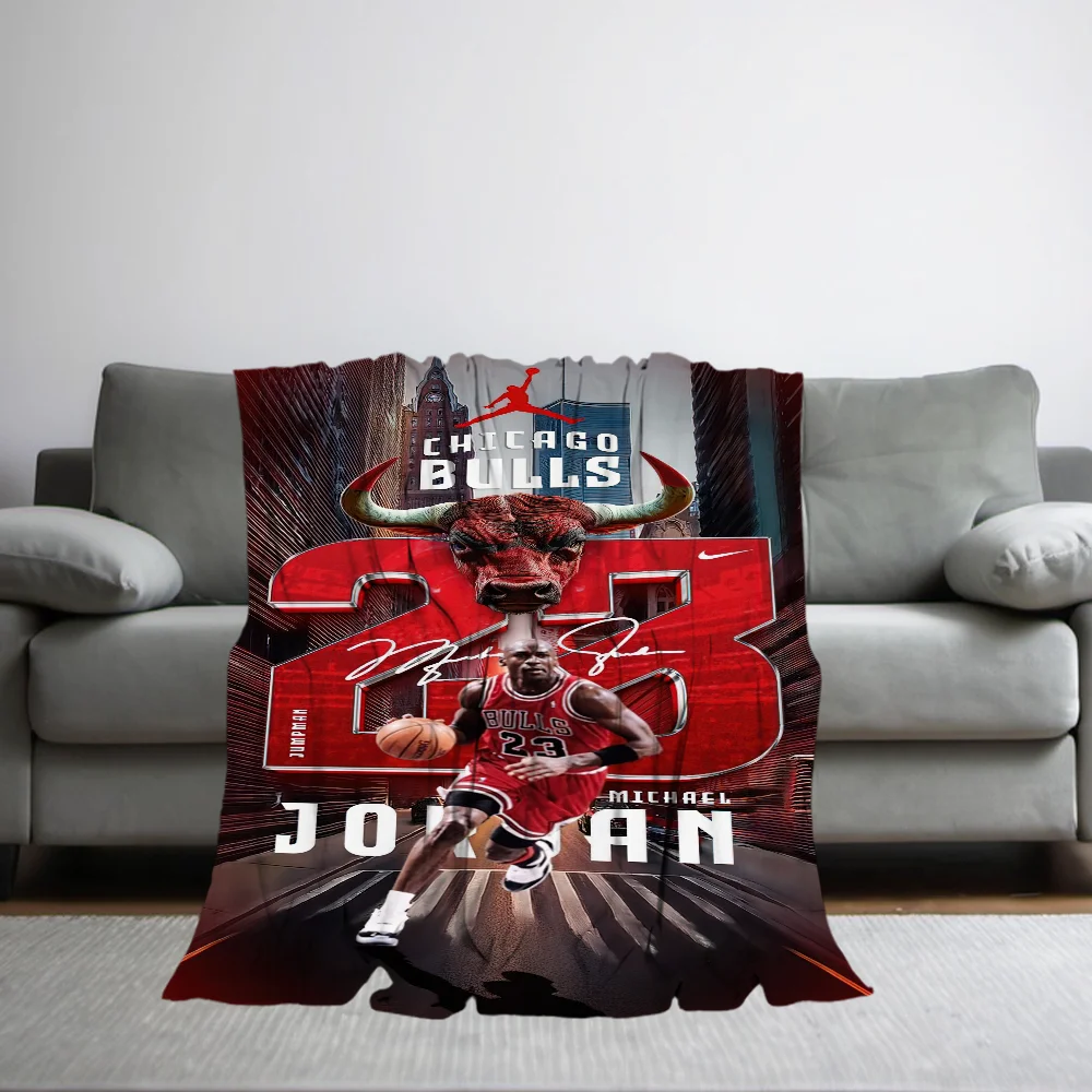 M-Michael J-Jordan 23 Blanket Comfortable skin friendly soft sofa living room bed bedroom blanket suitable for travel and gifts