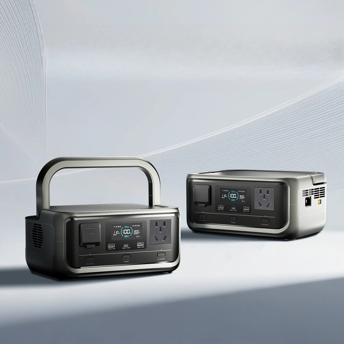 Outdoor power supply 300W lithium iron phosphate energy storage power supply, mobile power bank