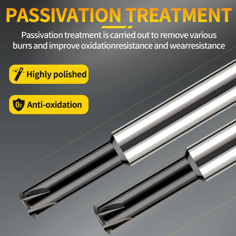 EVROPA TAP CNC Machine Solid Carbide Long Shank 100L Single Tooth Thread Milling Cutter M2 M3 M4 M5 M6 M8 M10 M12 M14 Mill Mills