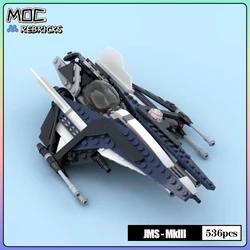 Star Battle Movie Delta 14 Heavy Interceptor JMS MkIII MOC Bricks Building Block Toys Model DIY Sets Child Christmas Gifts