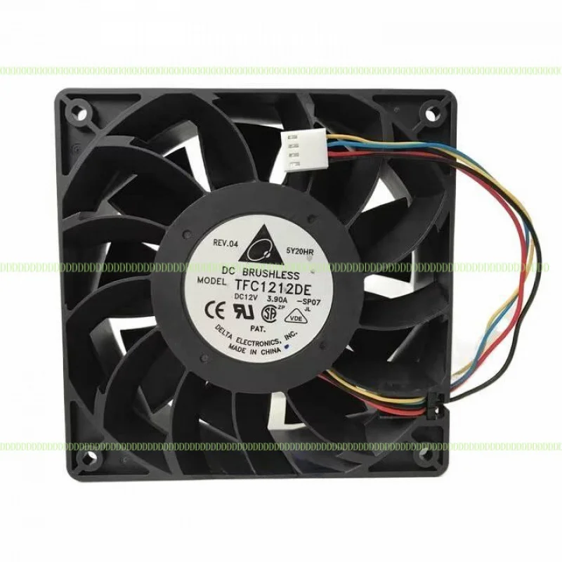 LZ для Delta TFC1212DE DC12V 3,9A 120*120*38 мм 4-контактный двухшаровой охлаждающий вентилятор LZ для Delta TFC1212DE DC12V 3,9A 120*120*38 мм 4-контактный двухшаровой охлаждающий вентилятор