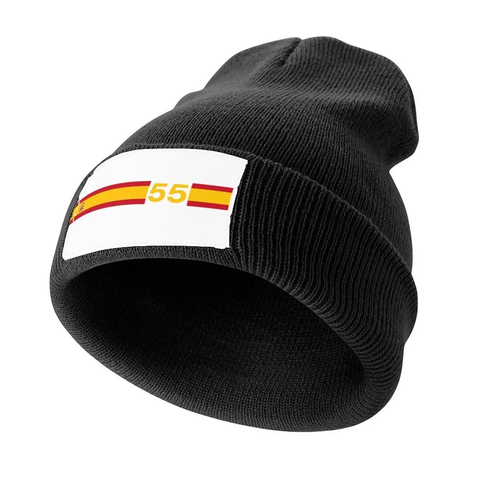 

Carlos Sainz Jr 55 Knitted Cap Rugby Gentleman Hat Woman Hats Men's