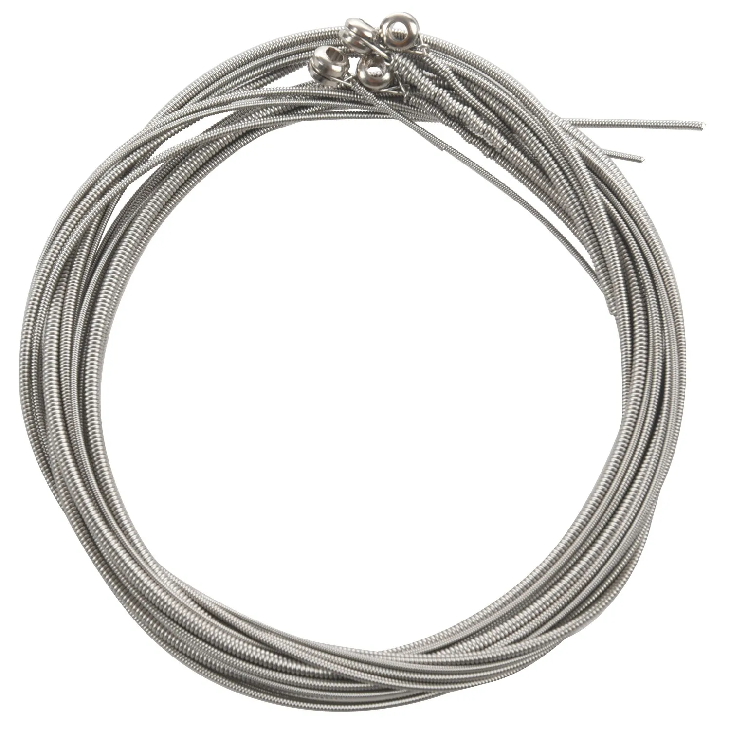 A18E-4 peças cordas de baixo acessórios de guitarra baixo cordas de guitarra banhado a prata acessórios de música