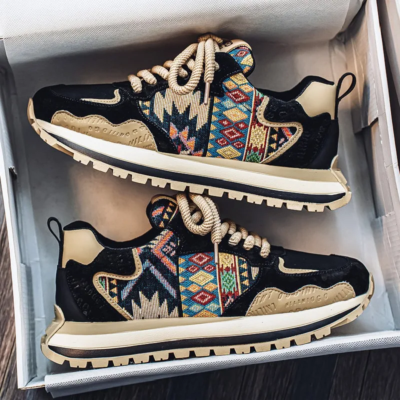 

The New Spring and Autumn Fashion Brand's High-end and Versatile Casual Men's Sneaker Shoe for Teenagers To Increase Height39-44