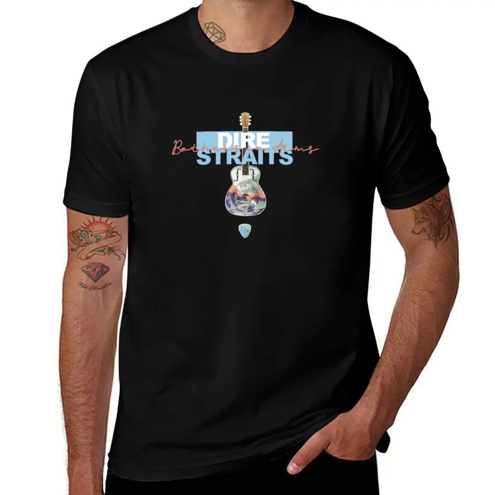 

Dire Straits Brothers In Arms T-Shirt Dry Fit Athletic Short Sleeve Shirt