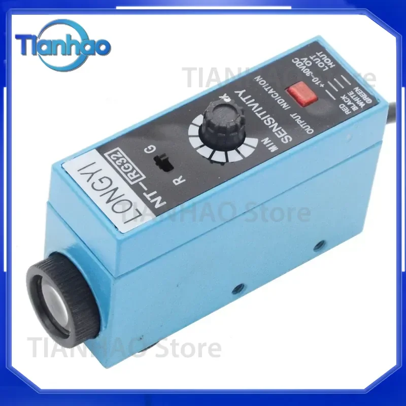 High Precision Color Mark Sensor Photoelectric Eye for NT-RG32 NT-GW32 NT-BG32 Rectification Photoelectric Switch Bag Making