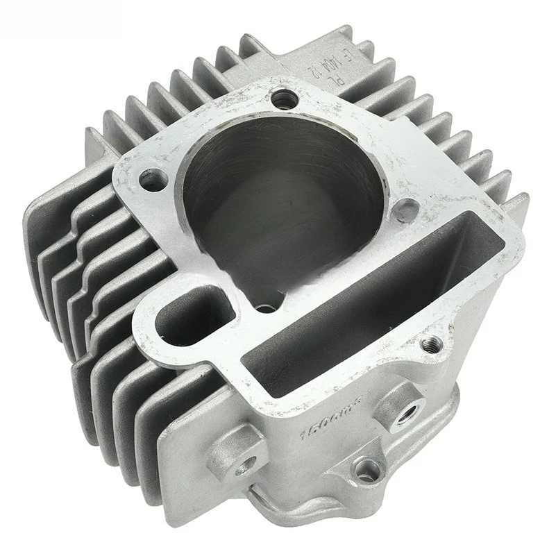 Horizontal 150cc Engine Parts Cylinder Block Middle Cylinder Piston Liner Cylinder Bore 56.5mm