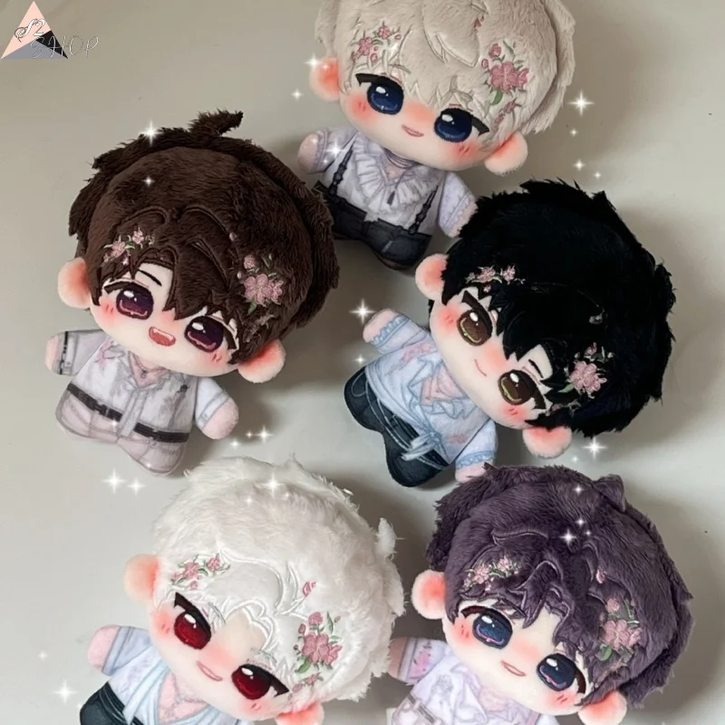 

Хлопковая кукла Love and Deepspace 10 см, плюшевая игрушка Qin Che Li Shen Xing Ran, официальный коллекционный подарок на лето и день для фанатов