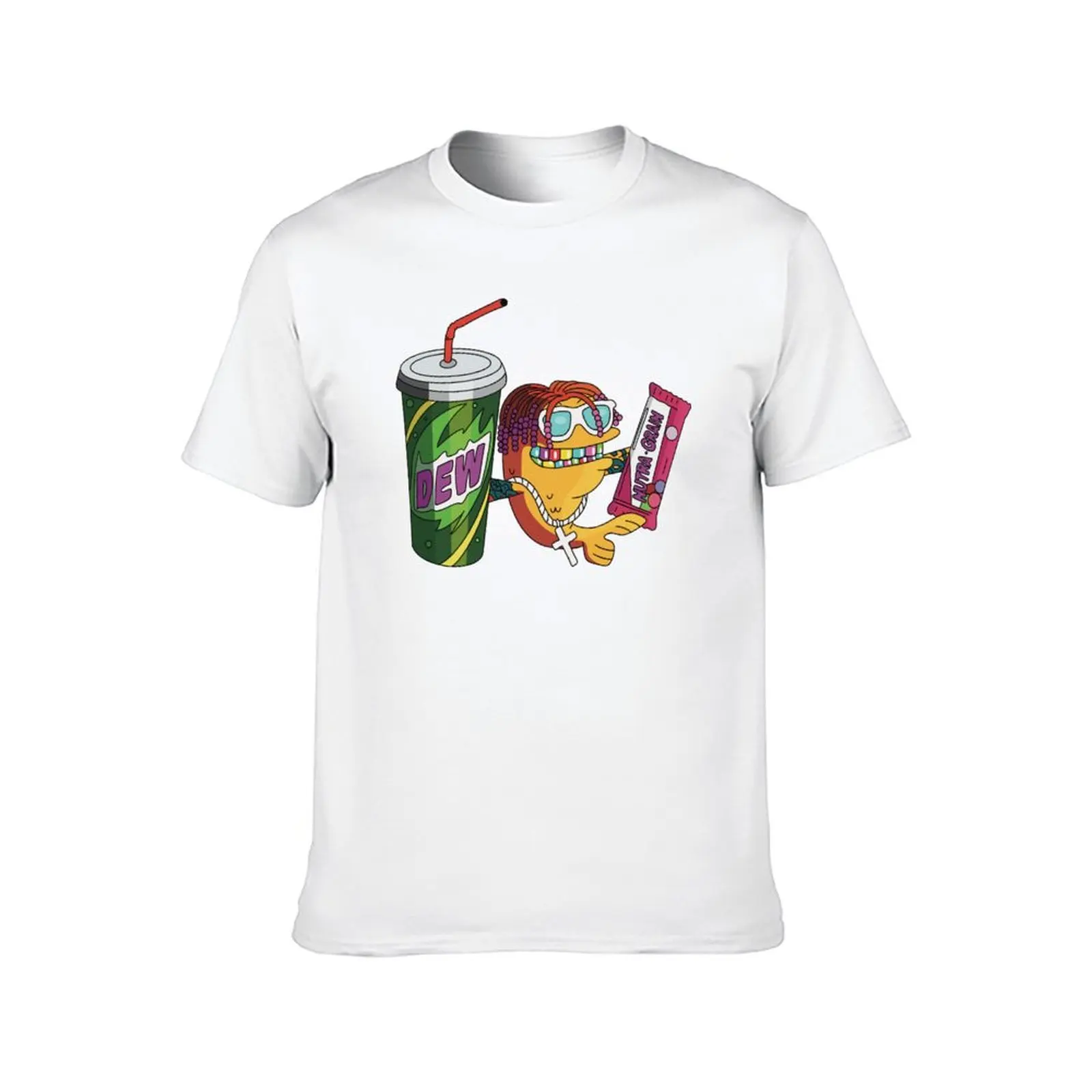 American Dad - Klaus - Nutra-Grain Bar and Dew T-Shirt T-shirts oversize funny costumes black t shirts for men