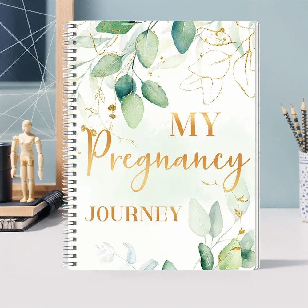 Pregnancy Diary with Stickers Pregnancy Baby Memory Book Pregnancy Weekly Organizer for Documenting Pregnancy Memories