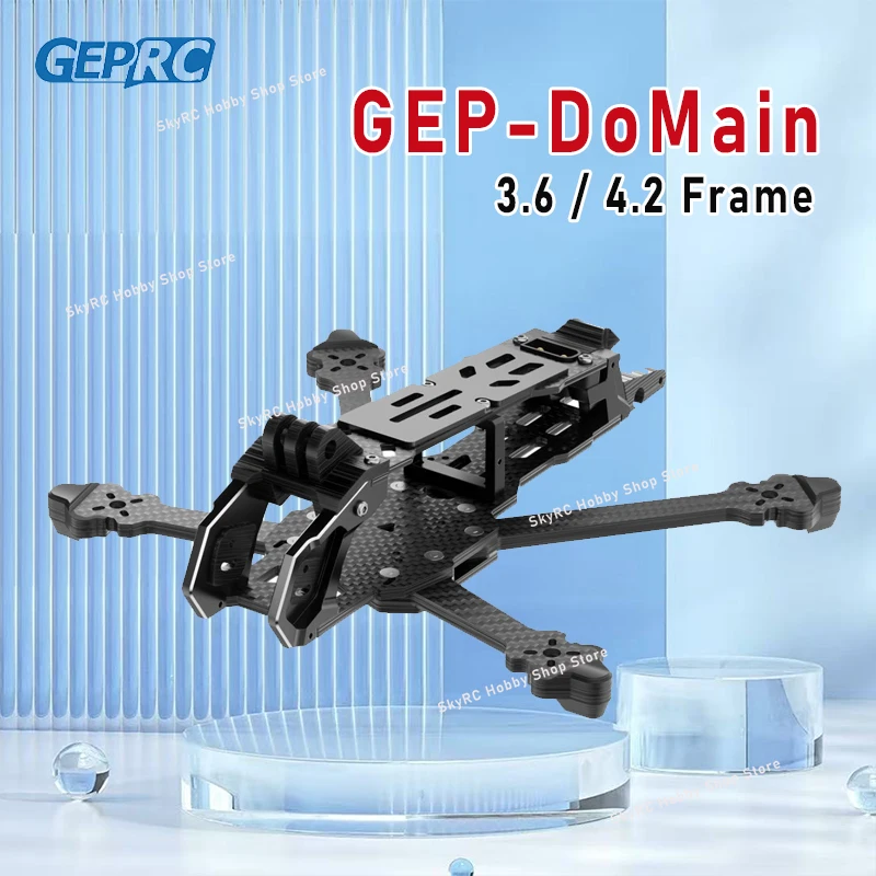 

GEPRC GEP-DoMain3.6 DoMain4,2-дюймовые детали рамы, подходящая запасная часть для RC DIY FPV Дрон для фристайла