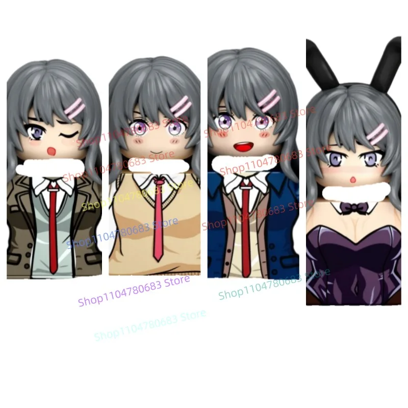 

MOC New Doll Building Blocks Mini Doll Ladies Swimsuit School Uniform Cute Sexy Toys Holiday Gifts Hobby Collection Ornaments