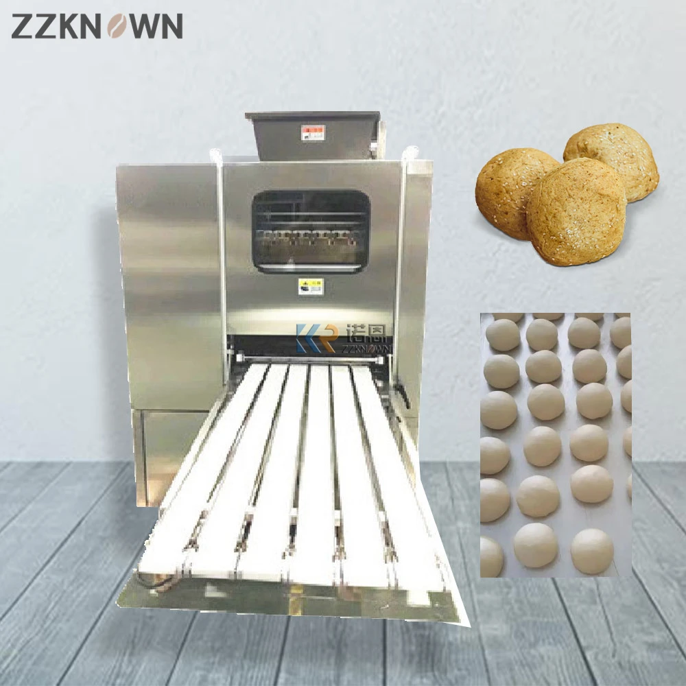 عالية الجودة أداة تقسيم العجين الآلية مستدير ماكينة سجق الخبز المتداول قاطع العجائن مقسم معدات المخابز