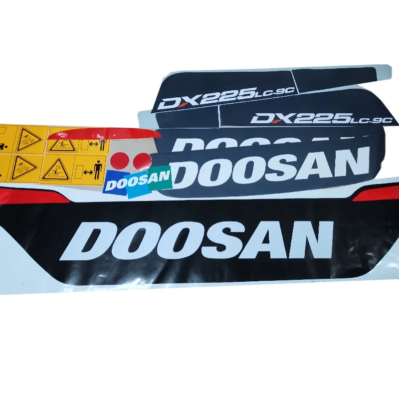 

For Doosan Daewoo dx150 215 225 420 230 260 380 360lc 9cStickers for entire car body Excavator Parts