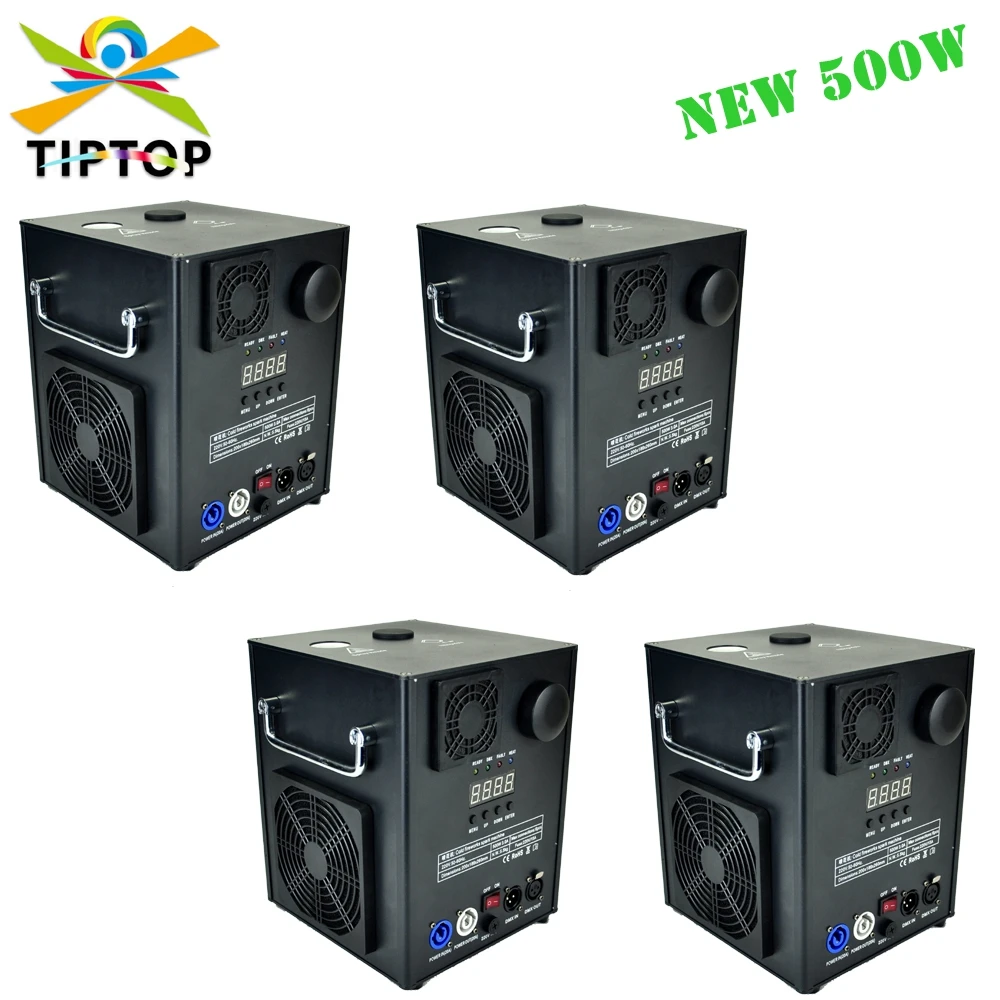 

TIPTOP 4 Pack Ti Powder 500W Stage Spark Fountain Cold Pyrotechnics Wedding Party Singing Dancing Effect Machine