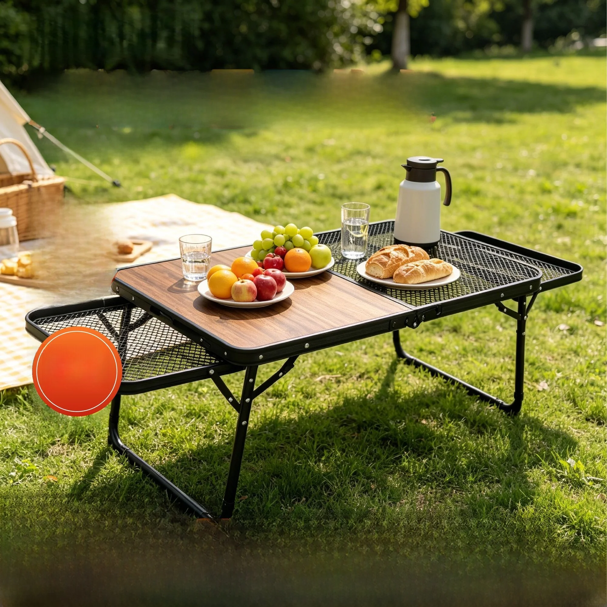 portable-folding-camping-table-multi-functional-grid-bbq-height-adjustable-aluminum-alloy-outdoor-leisure-furniture-desk-chai