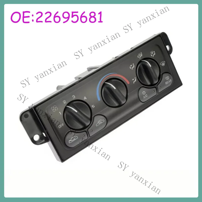 SY+ A/C Climate Control Module Panel 22601654 599-213 22695681 For Chevrolet Malibu