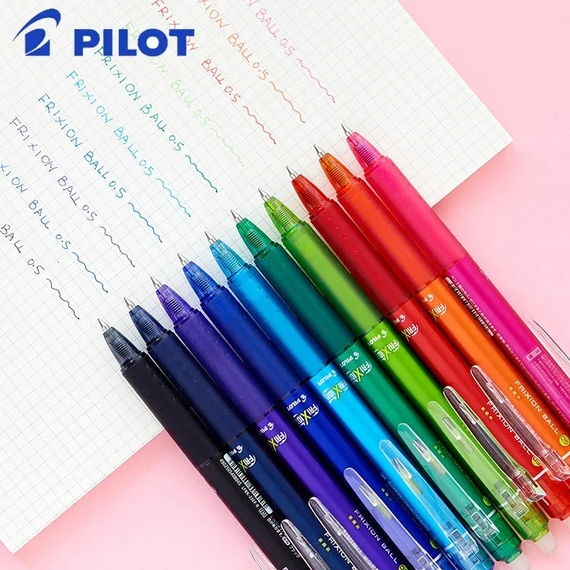 Pilot o dużej pojemności 0.5mm magiczne wymazywanie długopis żelowy z wielokolorowym wkładem zestaw szkolne materiały biurowe do pisania japońskie artykuły papiernicze