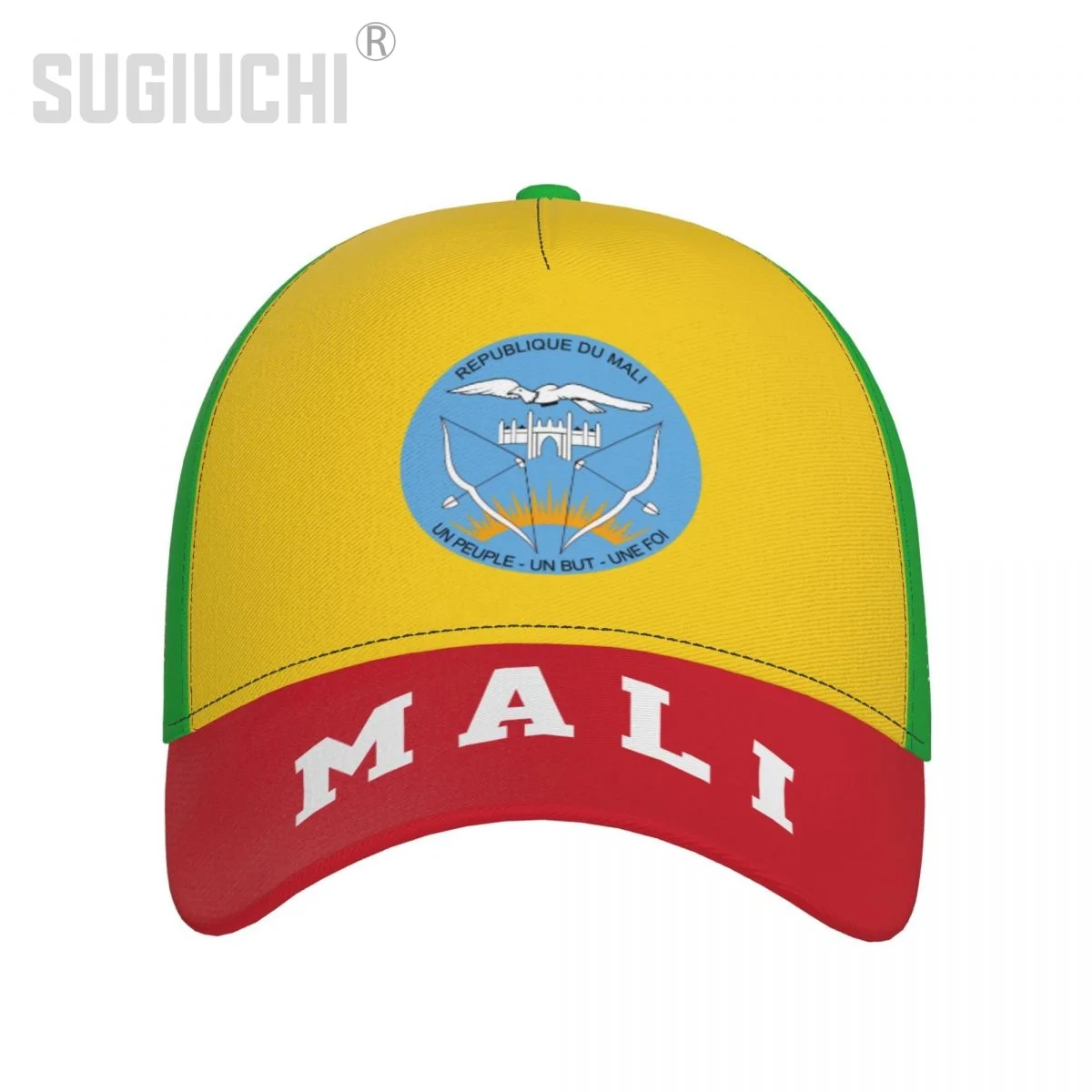 Unisex Mali vlag Malinese volwassen Baseball Cap patriottische hoed voor honkbal voetbalfans mannen vrouwen