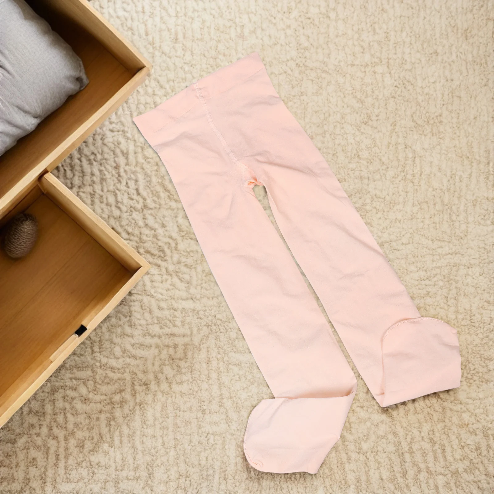 

NULYLU Girls Ballet Tights Ultra Thin Lightweight Dance Stockings Full Length Leggings for Kids 101-110cm Practice