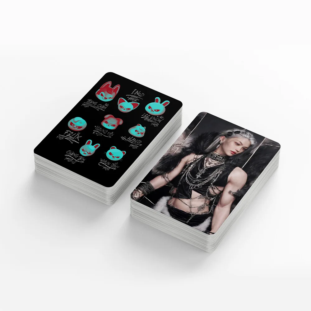 

Горячий новогодний подарок 55 шт. Stray Kids SKZOO сексуальные мышечные фотокарточки высокого разрешения самодельные ломо-карты для коллекции фанатов