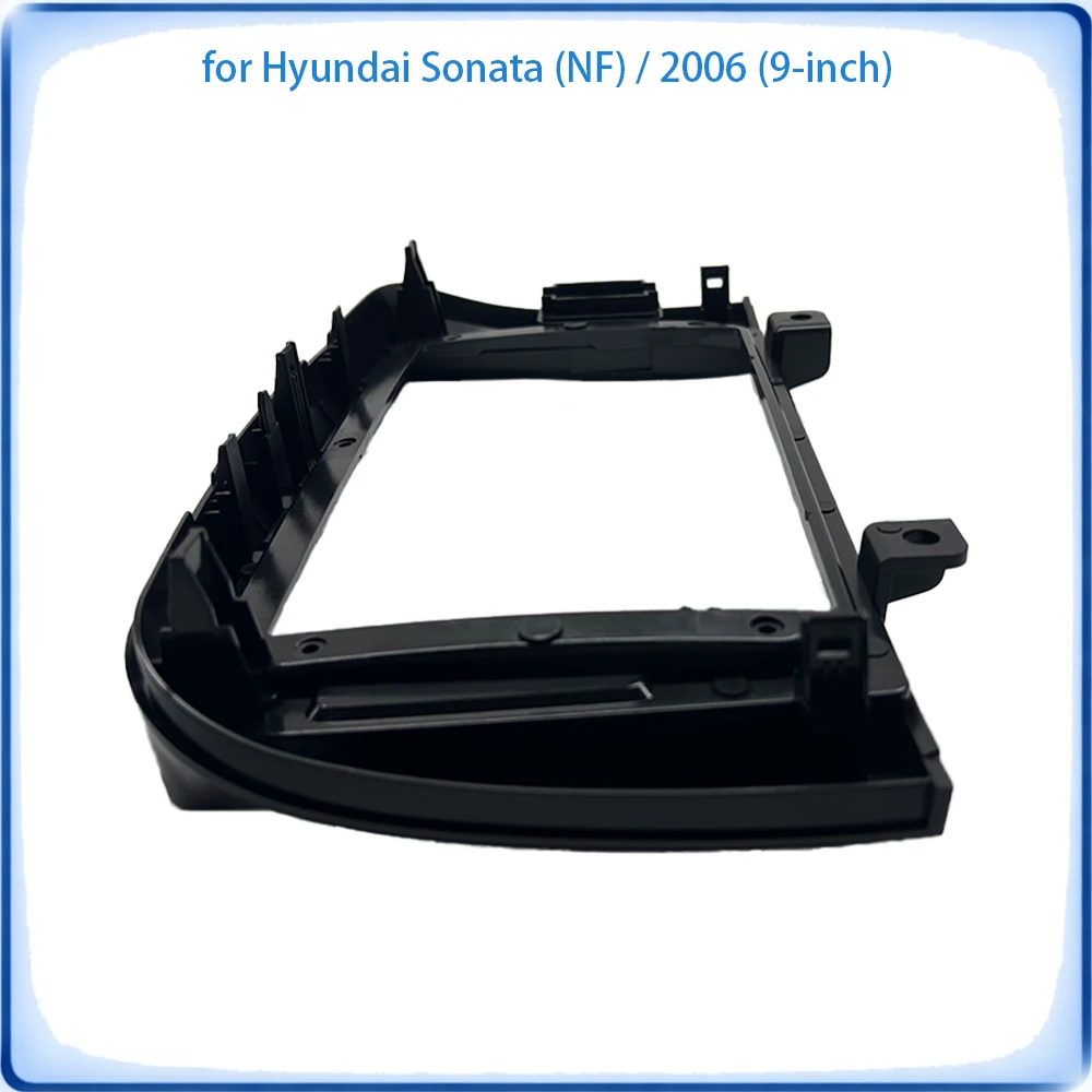 Car Radio Fascia Frame For Hyundai Sonata NF 2006 9 inch Wiring Harness Power Cable Car Accessories Plug & Play