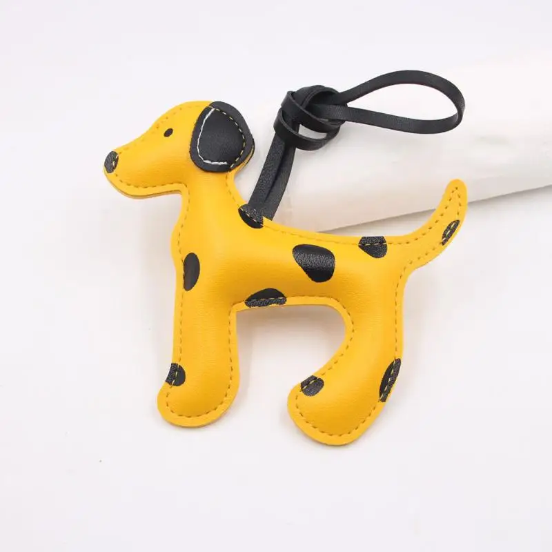 1 Stück ​ ​ Schultertaschen-Anhänger, Niedlicher Dalmatiner-Hund-Charm, Lederband für Rucksäcke, DIY-Zubehör, Ideales Geschenk für Frauen – Detail 5