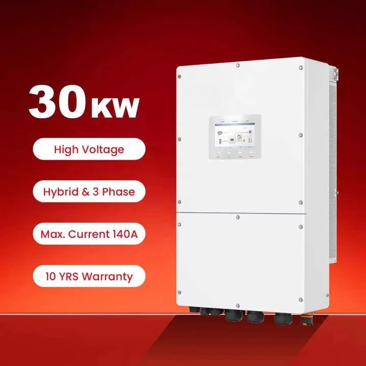 Solis Inverter High Efficiency EU Warehouse Stock European3kw 5kw 8kw 20kw 30kw Ongrid Hybrid Solar Inverter in Stock