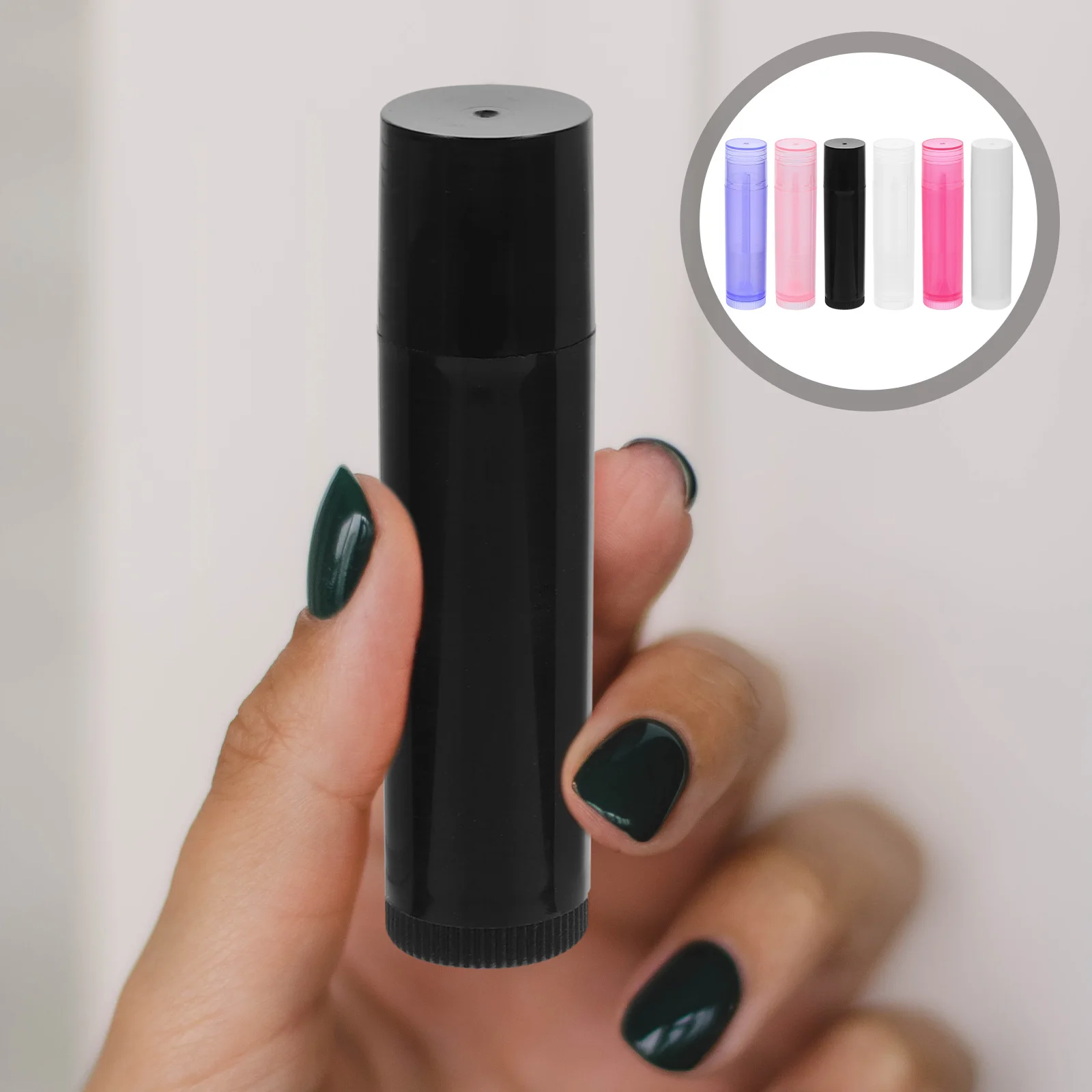 

60pcs Refillable Lip Gloss Tubes Empty Lipstick Containers Portable Lip Balm Tubes Diy Storage Travel Leakproof Column