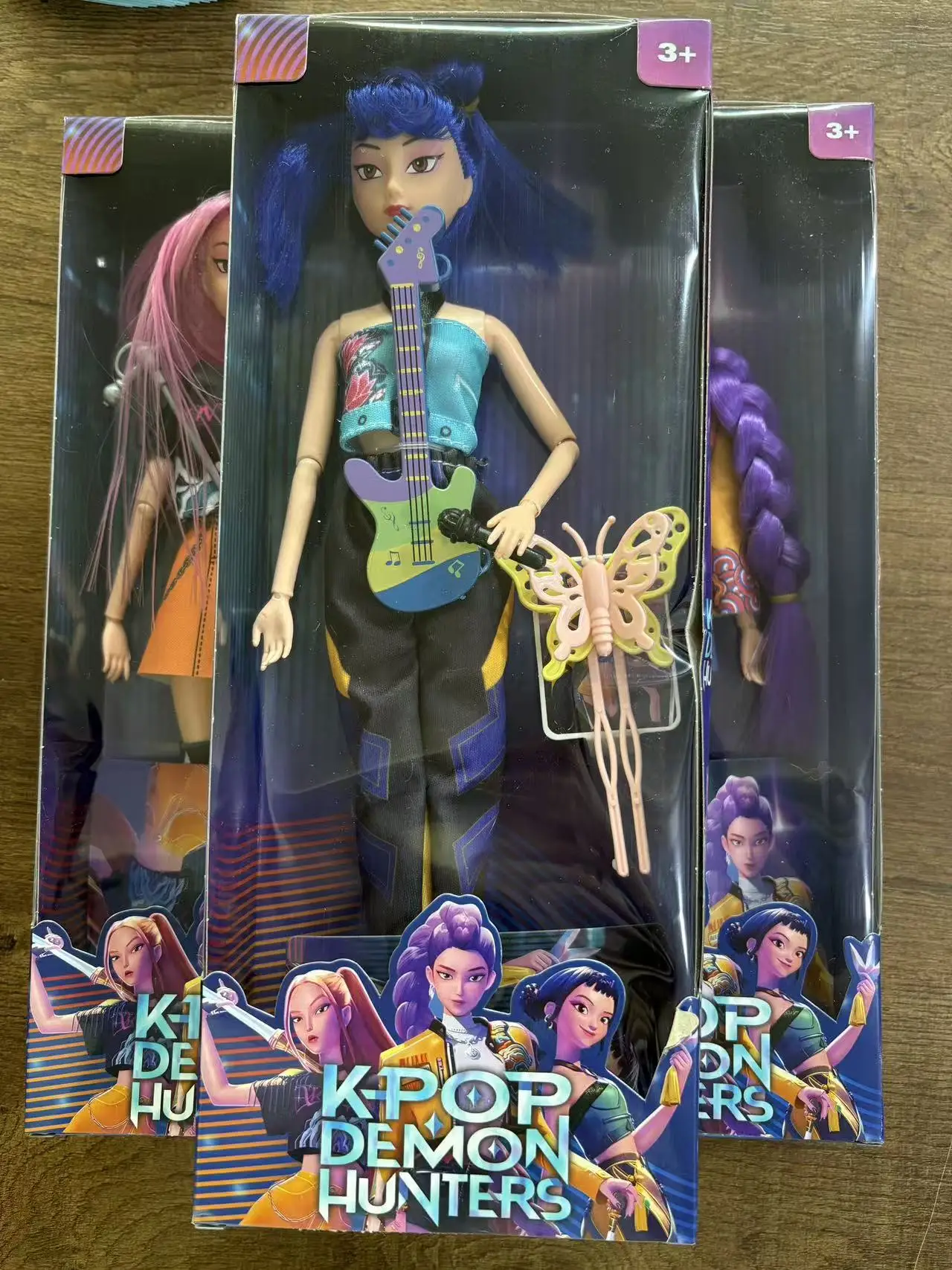 Une nouvelle poupée jouets Kpop chasseurs de démons figurine jouet Rumi Mira Zoey belle princesse bébé fille poupées en plastique bricolage jouet pour les filles