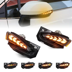 2x Dynamic Turn Signals Light Rear View Mirror Sequential LED Amber Lamp For Toyota Corolla Sport E210 Hatchback 2019 -2021