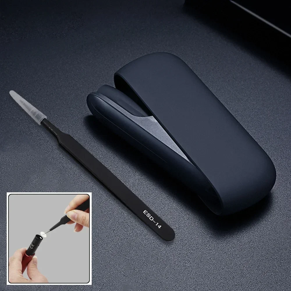 

Anti-static stainless steel professional clip precision repair DIY tool tweezers suitable for IQOS 3.0 duo 2.4 PLUS