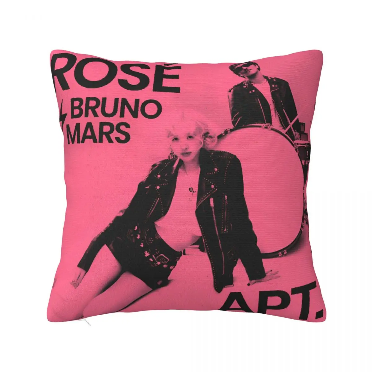 ROSE Bruno Mars APT Apateu Pillowcase Double-sided Printing Polyester Cushion Cover Decor Throw Pillow Case Cover Home