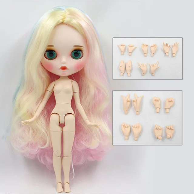 Icy Dbs Blyth Pop 1/6 Speelgoed Bjd Matte Gezicht Aangepaste Gezicht Joint Body Custom Pop 30Cm Meisjes Gift Anime