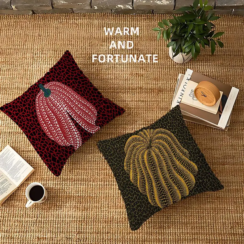 Yayoi Kusama Cushion Cover Car Throw Pillow Case For Sofa Car Christmas Gift 40x40cm 45x45cm