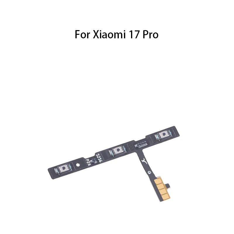 Power ON OFF Mute Switch Control Key Volume Button Flex Cable For Xiaomi 17 Pro