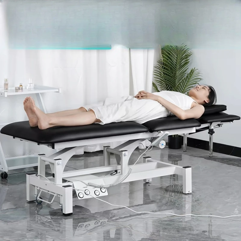 MRC-037 Spinal Beauty Salon Bed Electric Therapy Multi Functional Beauty Bed Full Massageliege Automatic Lifting Orthopedic Bed