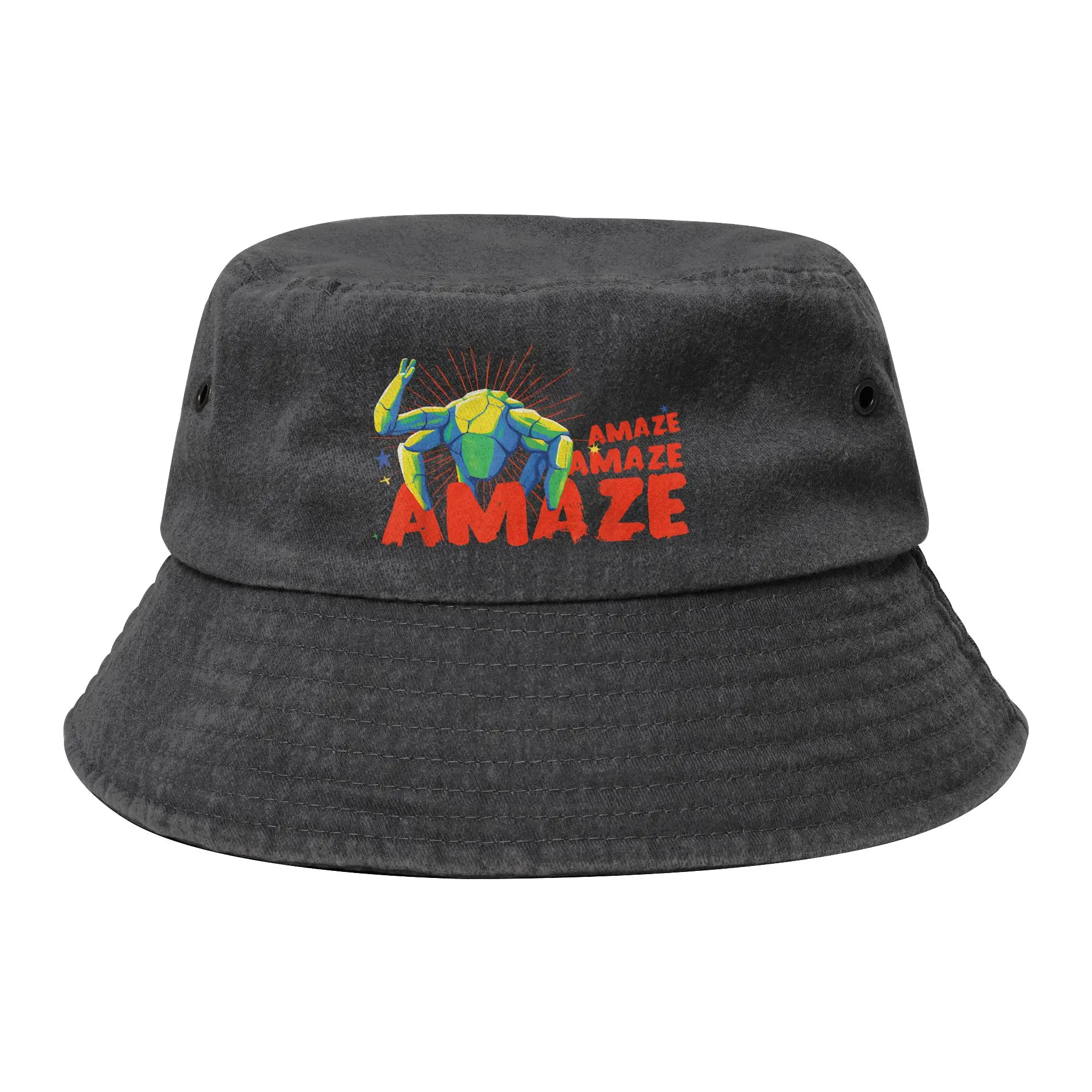 Summer Hatwear Amaze Amaze Amaze Project Hail Mary Bucket Hat Men Women Distressed Denim Hot Sun Hats  Ispoti Hat Fishing Cap