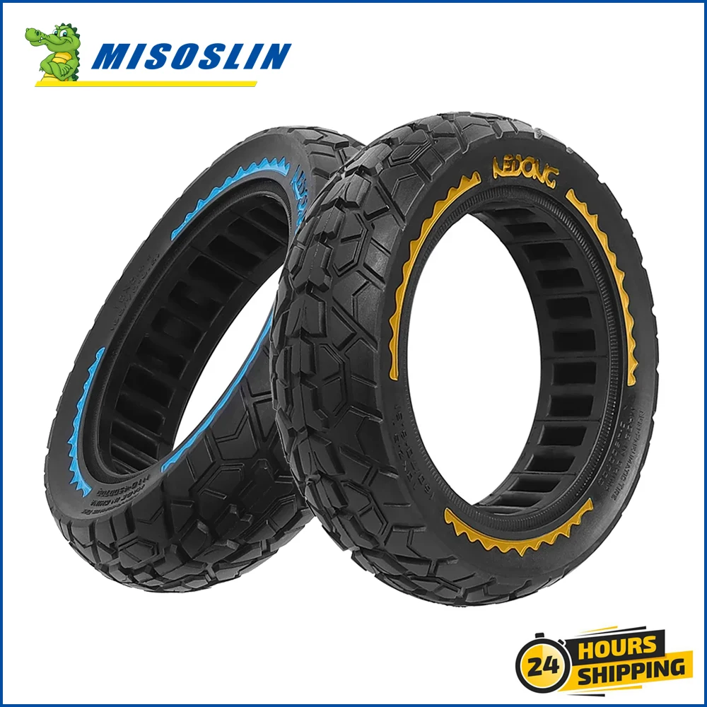 

10x2.5 Off-Road 10 Inch Solid Tires for Ninebot Max G30 G30D G30LP Electric Scooter Wear-resistant Puncture-proof 60/70-6.5 Tire