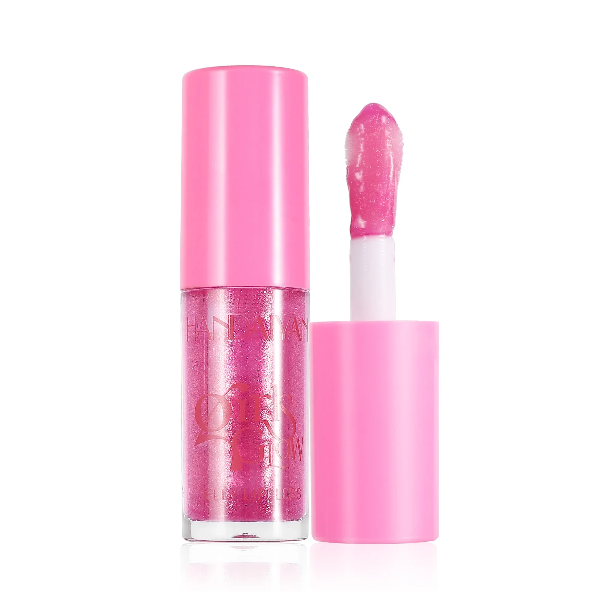 Jelly Lip Oil Gloss Offers Immediate Shine Juicy Lip Oil  LIp Gloss Hybrid Long-lasting Hydration & Nourishing, 4.7ml