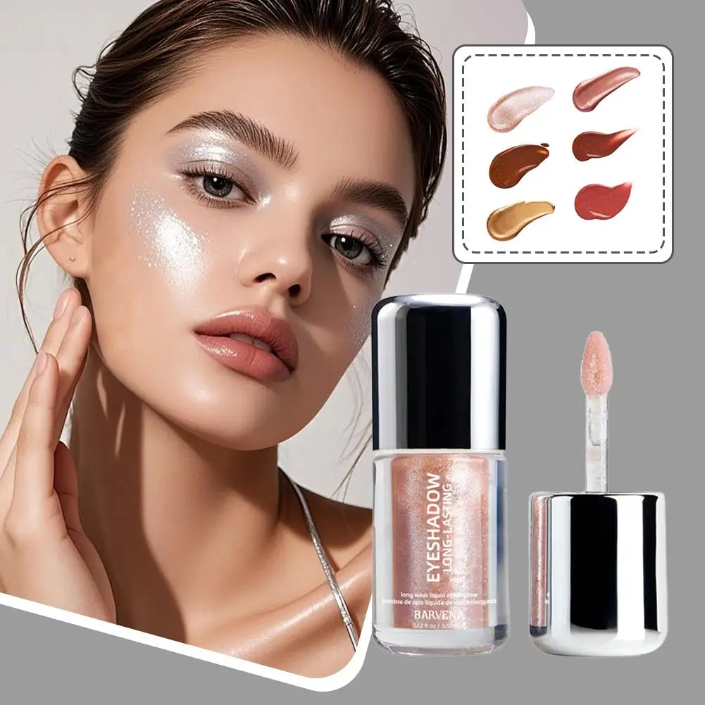 Balletism Ombretto liquido Scintillante Perlescente Diamante spezzato Shimmer Ombretto ad alta luce Ombretto Trucco liquido